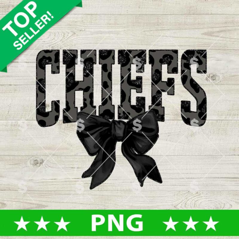 Chiefs Coquette Bow PNG