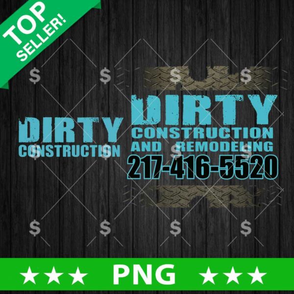 Dirty Construction PNG