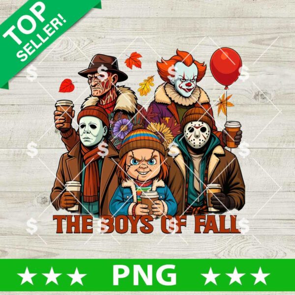 The Boys Of Fall Horror Movie PNG