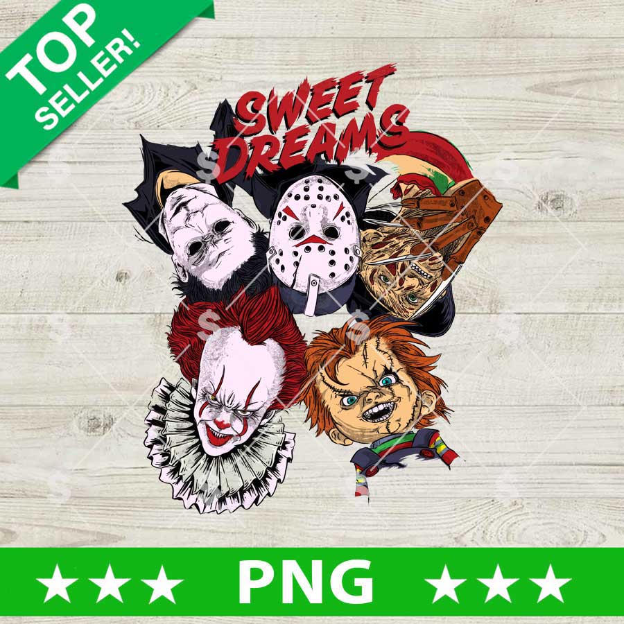 Sweet Dreams Horror Characters PNG