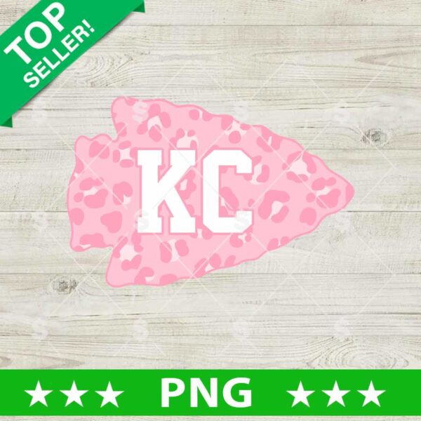 KC Chiefs Pink Logo PNG
