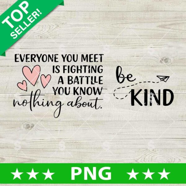 Be Kind Quote PNG