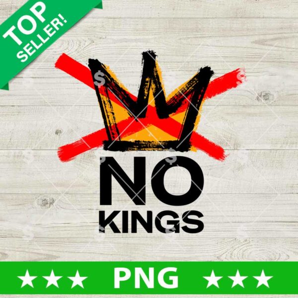 No Kings PNG