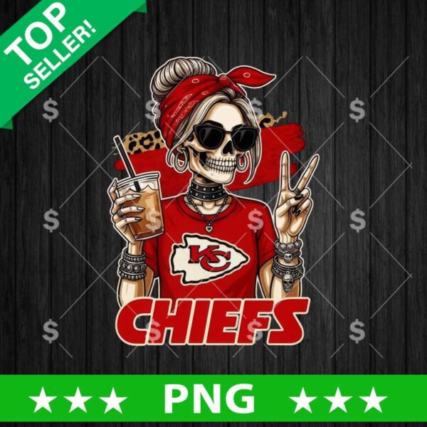 Chiefs Skull Mom PNG