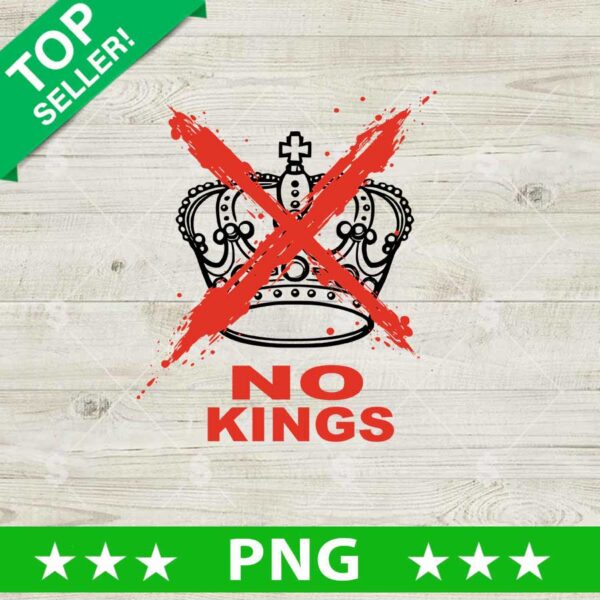 No Kings Anti Trump PNG