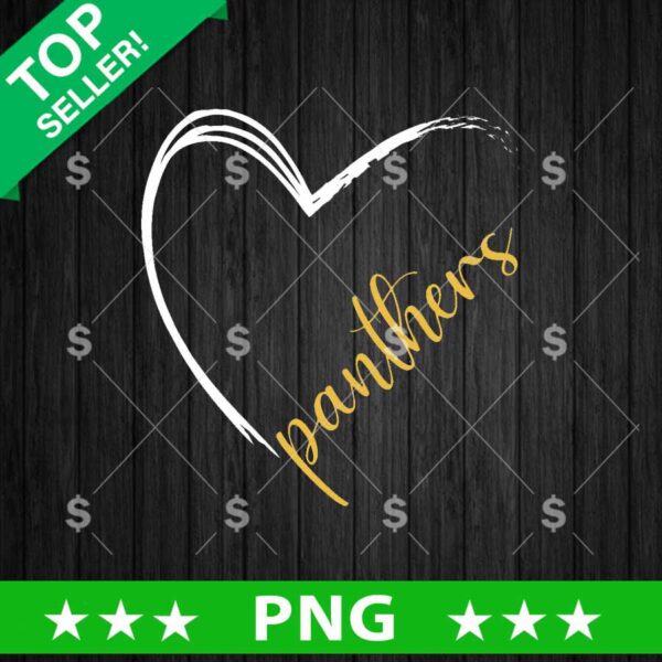 Panthers Heart PNG