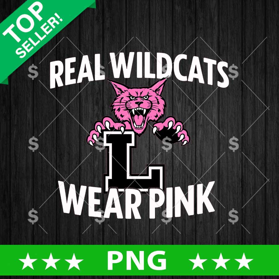 Real Wildcats Wear Pink PNG