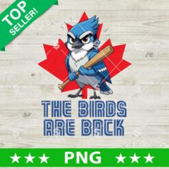 The Bird Are Back Toronto Blue Jays PNG, Toronto Blue Jays World Series PNG Sublimation, World Series 2025 PNG