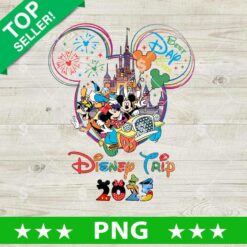 Disney Trip 2025 Cartoon PNG