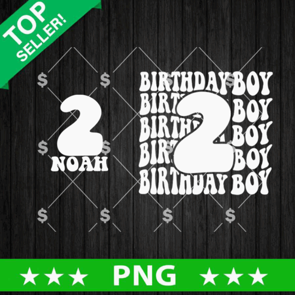2 Birthday Boy SVG