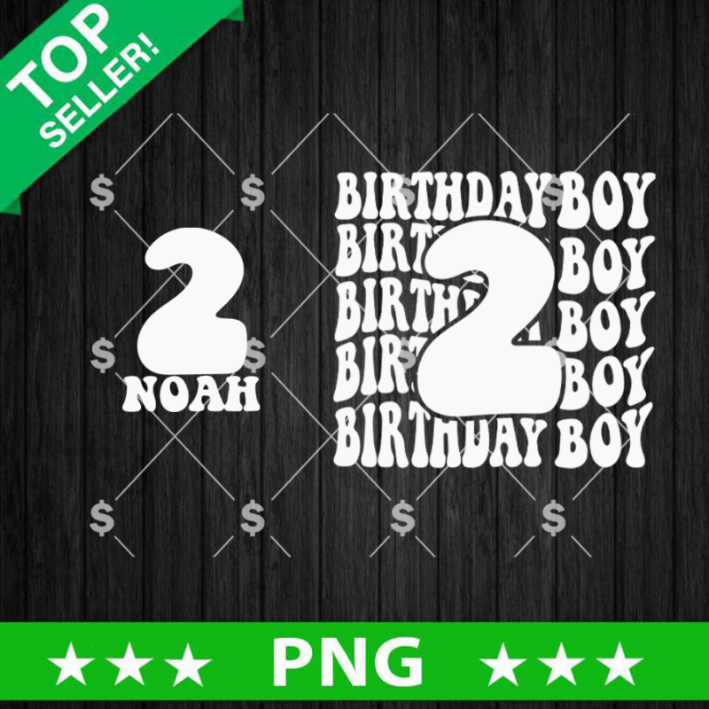2 Birthday Boy SVG