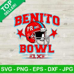 Benito Bowl LX SVG, Super Bowl LX SVG, Bad Bunny Super Bowl SVG