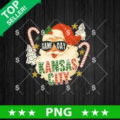 Kansas City Chiefs Santa PNG, Christmas Kansas City Chiefs PNG Sublimation, Kansas City Football Christmas PNG