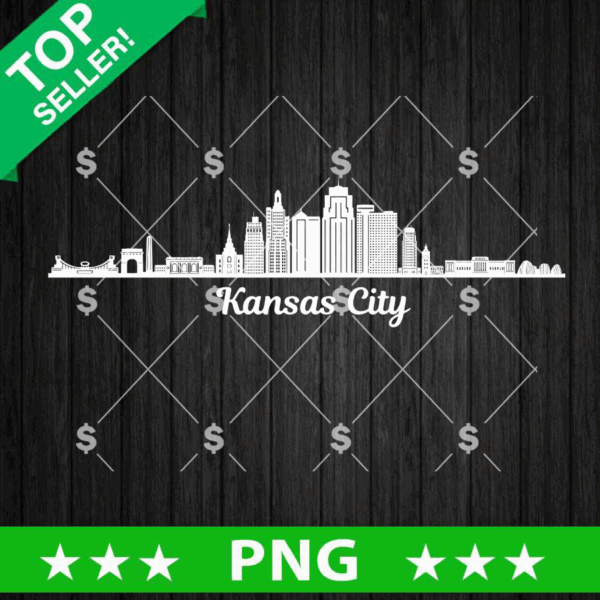 Kansas City Skyline SVG