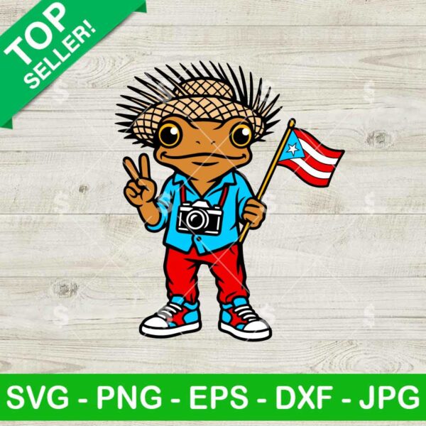Sapo Puerto Rico SVG