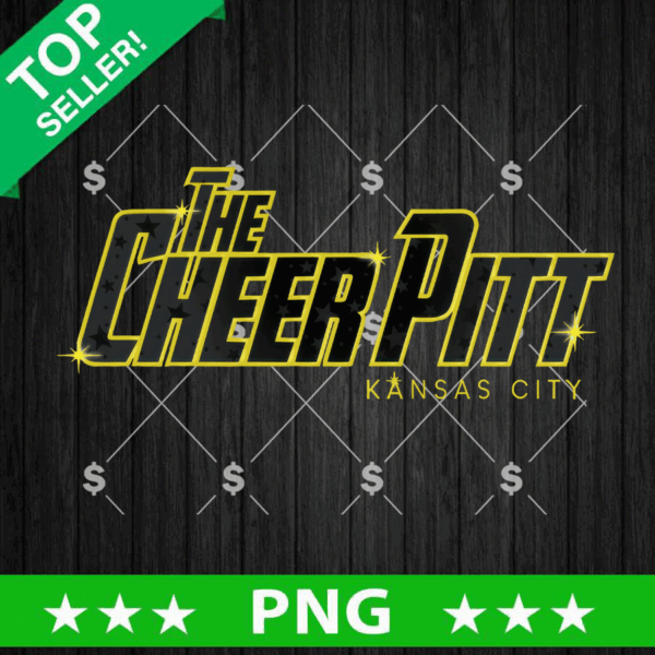 The Cheer Pitt Kansas City PNG, The Cheer Pitt PNG Sublimation, Kansas City PNG Logo