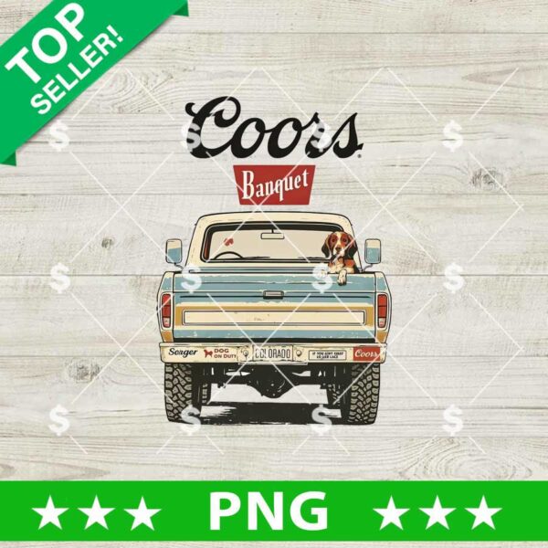 Coors Banquet Truck PNG