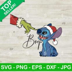 Grinch Boop Stitch SVG