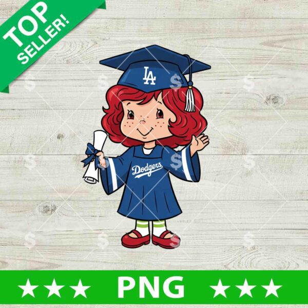 Strawberry Shortcake LA Dodgers PNG