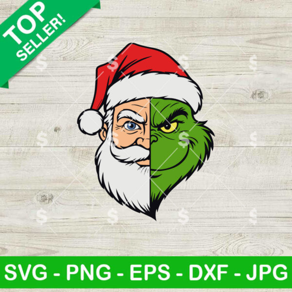 Santa Claus Grinch SVG