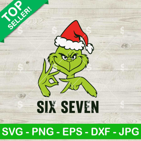Six Seven Grinch SVG
