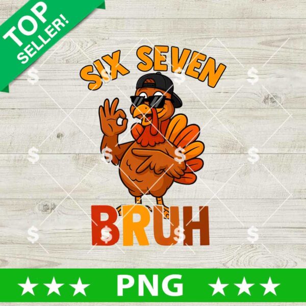 Six Seven Bruh Turkey PNG