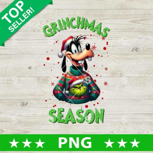 Grinchmas Season Gooofy Christmas PNG
