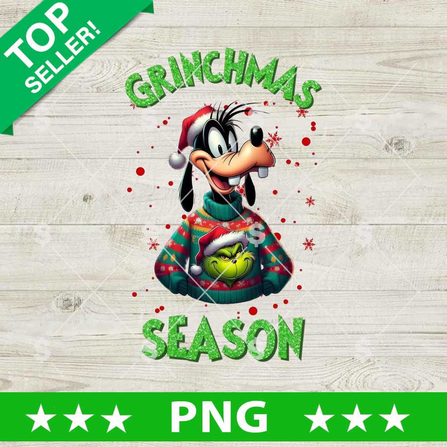 Grinchmas Season Gooofy Christmas PNG
