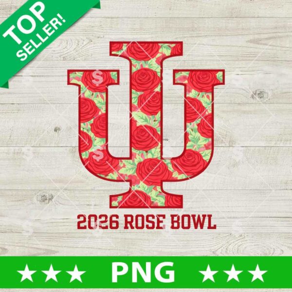 Rose Bowl 2026 Indiana Hoosiers PNG