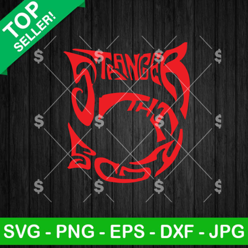 Stranger Things 5 Logo SVG