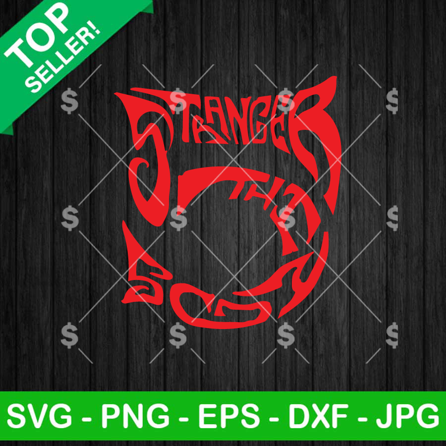 Stranger Things 5 Logo SVG