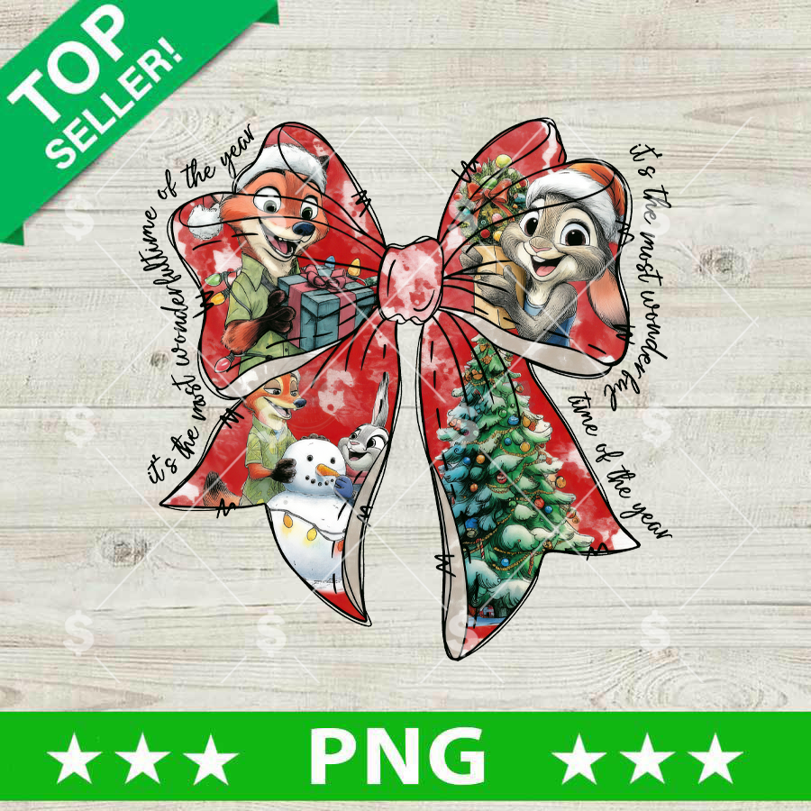 Christmas Zootopia 2 PNG