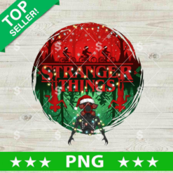 Stranger Things 5 Christmas PNG, Demogorgon Stranger Things 5 PNG , Stranger Things Season 5 PNG Sublimation
