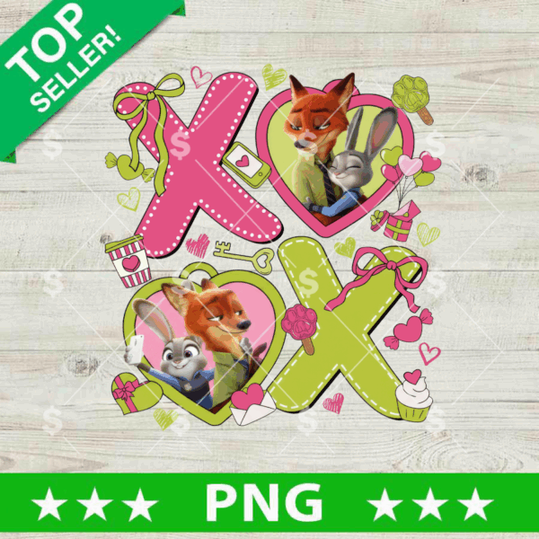 XOXO Zootopia 2 PNG