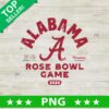 Alabama Rose Bowl Game 2026 PNG