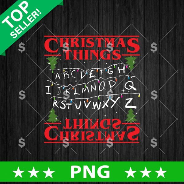 Christmas Things Light Stranger Things PNG