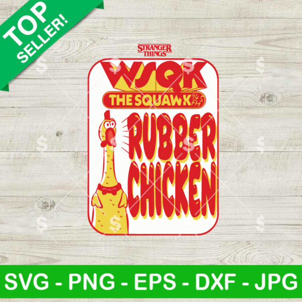 WSQK Rubber Chiken SVG