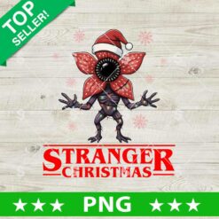 Stranger Christmas Demogorgon PNG, Stranger Things Christmas PNG, Stranger Things Monster PNG Sublimation