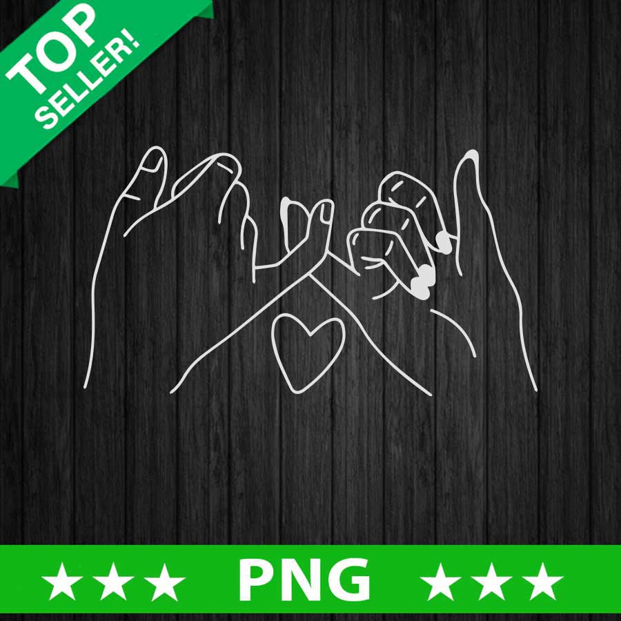 Bestie Hand By Hand PNG