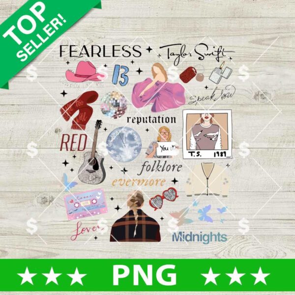 Fearless Taylor Swift Album Singer PNG