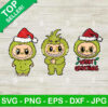 Labubu Grinch Christmas SVG
