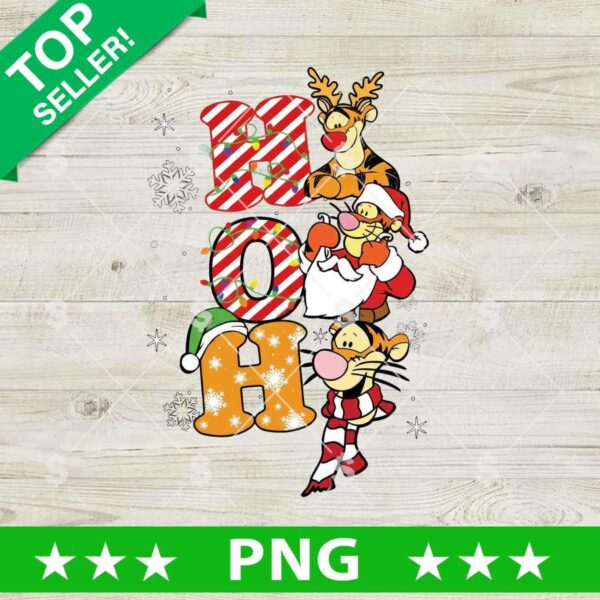 Ho Ho Ho Tigger Winnie The Pooh PNG