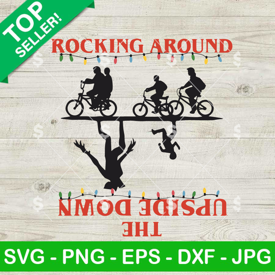 Rocking Around The Upside Down SVG