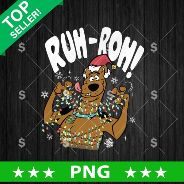 Ruh Roh Scoo By Doo Christmas PNG