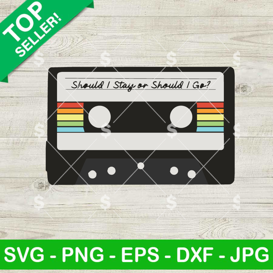 Should I Stay Or Should I Go Stranger Things sVG