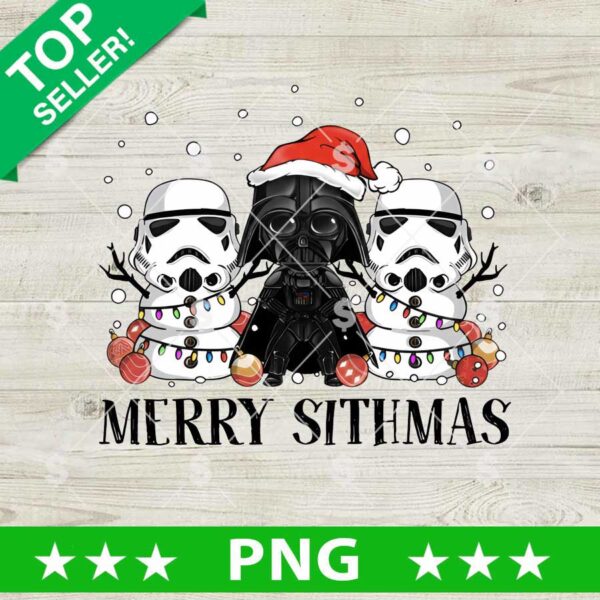 Merry Sithmas Star Wars PNG