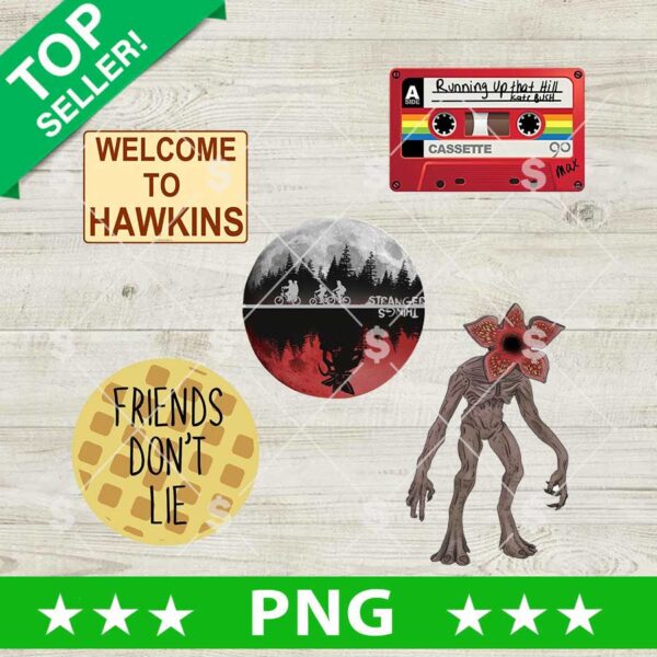 Stranger Things Bundle PNG