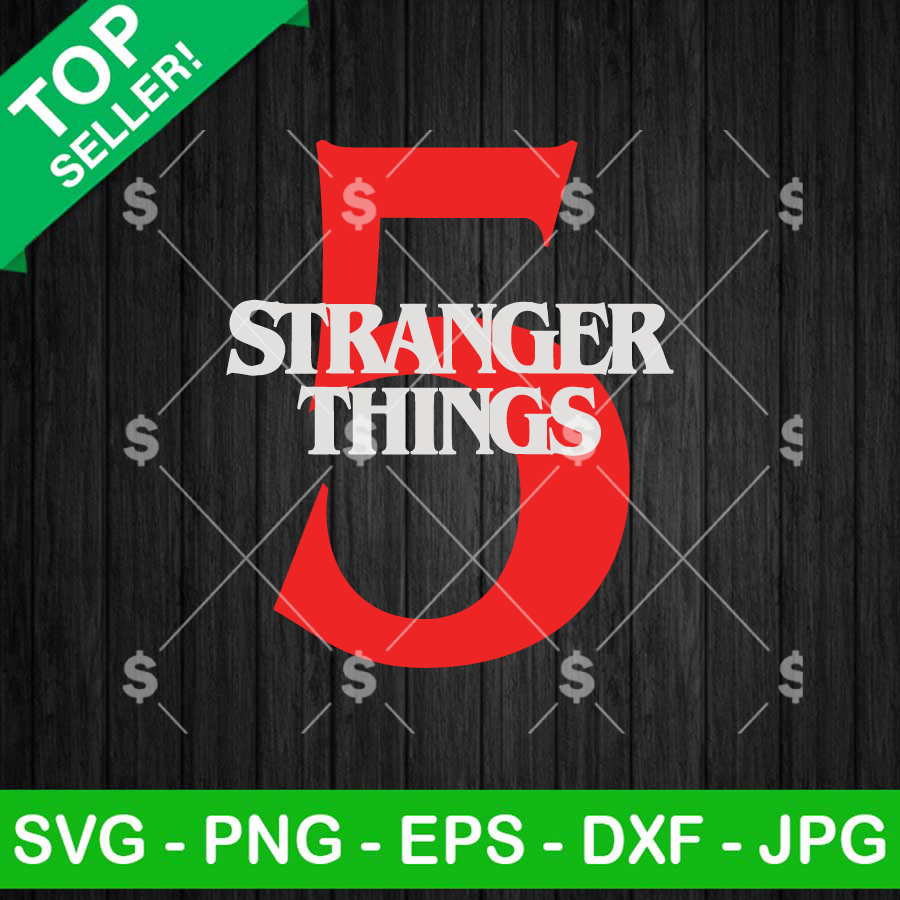 Stranger Things 5 SVG