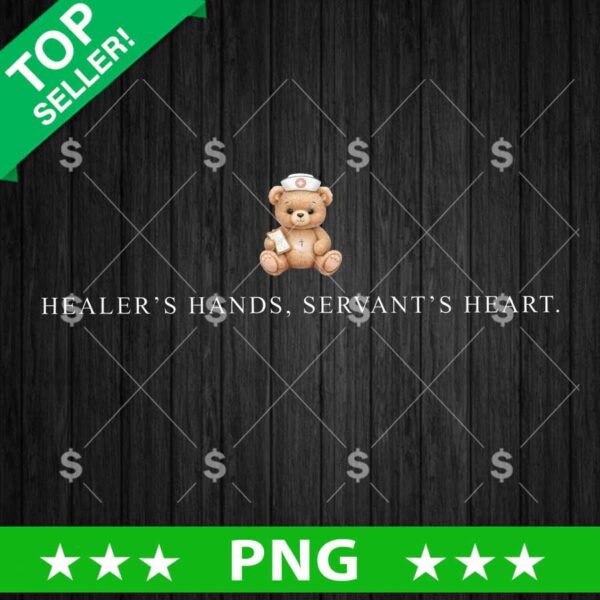 HEALER'S HANDS SERVANT'S HEART PNG