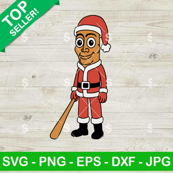 Tung Tung Tung Sahur Santa Claus SVG
